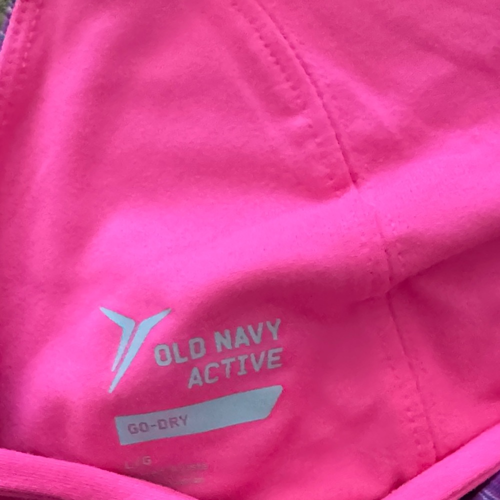 Old Navy Multicolor Strappy Sports Bra - Picture 2 of 6